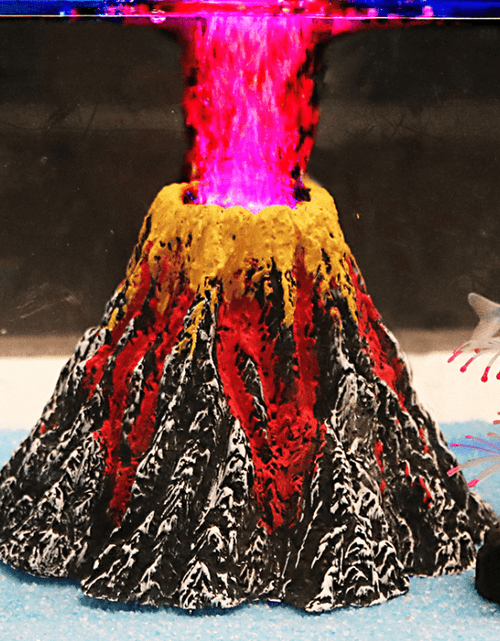 Load image into Gallery viewer, Magma Magic Resin Volcano For Aquariums by Dog Hugs Cat
