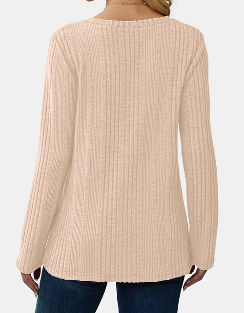 Load image into Gallery viewer, V-Neck Long Sleeve T-Shirt
