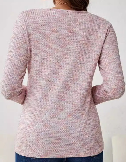 Load image into Gallery viewer, V-Neck Long Sleeve T-Shirt
