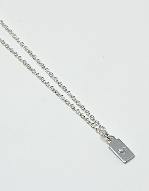 Load image into Gallery viewer, Heart Tag Necklace by Jennifer Cervelli Jewelry
