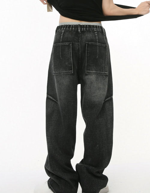 Load image into Gallery viewer, Panelled Straight Leg Jeans
