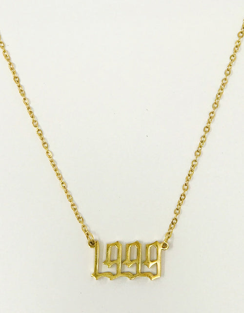 Load image into Gallery viewer, Birth Year Necklace by Ellisonyoung.com
