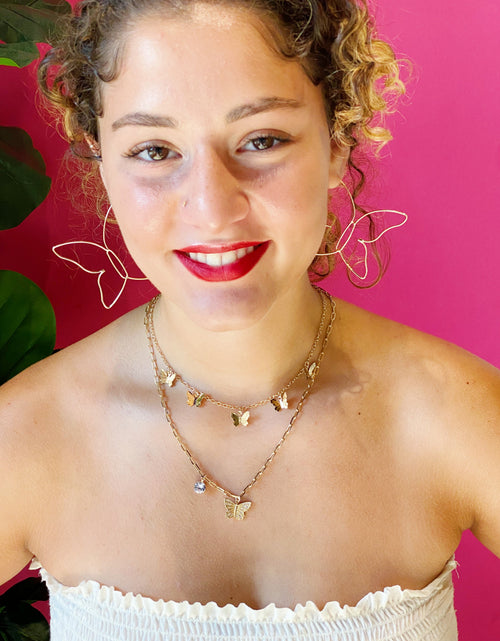 Load image into Gallery viewer, Butterfly Colony Necklace by Ellisonyoung.com
