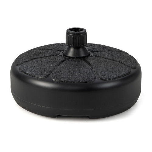 Load image into Gallery viewer, 27 lbs Fillable Round Umbrella Base Stand for Yard Garden Poolside
