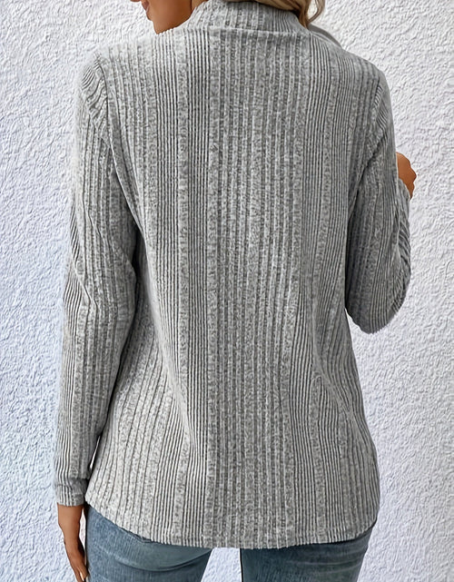 Load image into Gallery viewer, Open Front Long Sleeve Cardigan
