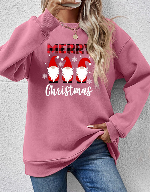 Load image into Gallery viewer, MERRY CHRISTMAS Long Sleeve Sweatshirt
