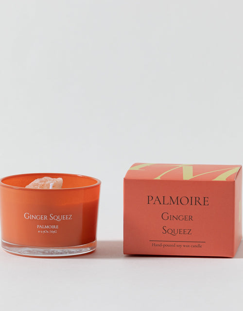 Load image into Gallery viewer, Ginger Squeez Soy Wax Candle by PALMOIRE
