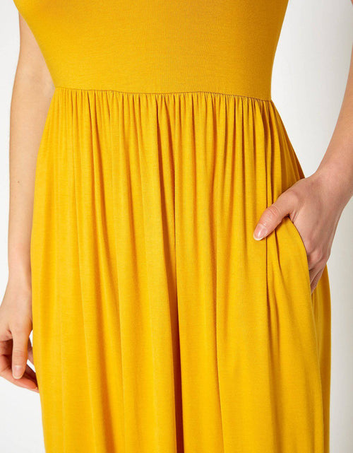 Load image into Gallery viewer, Womens Sleeveless Pleated Maxi Dress by Shop at Konus
