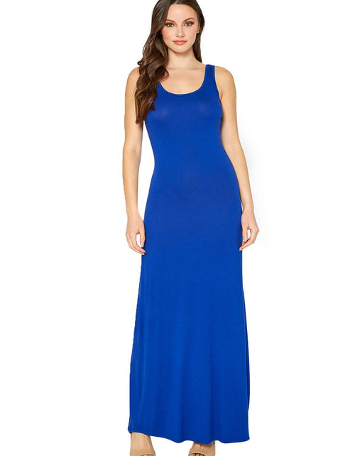 Load image into Gallery viewer, Women's Sleeveless Scoop Neck Maxi Dress by Shop at Konus
