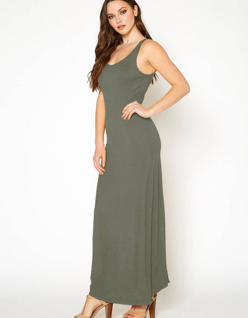 Load image into Gallery viewer, Women's Sleeveless Scoop Neck Maxi Dress by Shop at Konus
