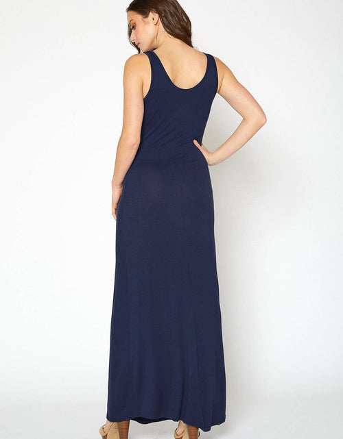 Load image into Gallery viewer, Women's Sleeveless Scoop Neck Maxi Dress by Shop at Konus

