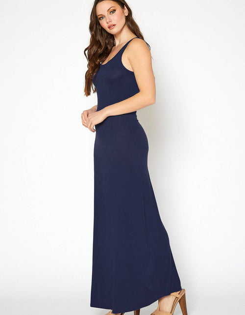 Load image into Gallery viewer, Women's Sleeveless Scoop Neck Maxi Dress by Shop at Konus
