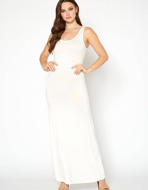 Load image into Gallery viewer, Women's Sleeveless Scoop Neck Maxi Dress by Shop at Konus
