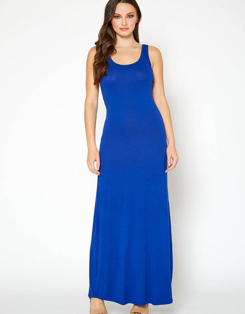 Load image into Gallery viewer, Women's Sleeveless Scoop Neck Maxi Dress by Shop at Konus
