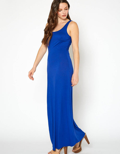 Load image into Gallery viewer, Women's Sleeveless Scoop Neck Maxi Dress by Shop at Konus
