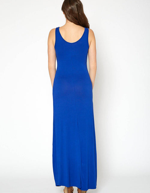 Load image into Gallery viewer, Women's Sleeveless Scoop Neck Maxi Dress by Shop at Konus
