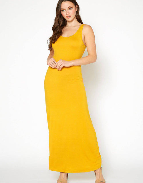 Load image into Gallery viewer, Women's Sleeveless Scoop Neck Maxi Dress by Shop at Konus
