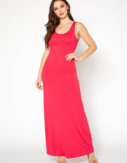 Load image into Gallery viewer, Women's Sleeveless Scoop Neck Maxi Dress by Shop at Konus
