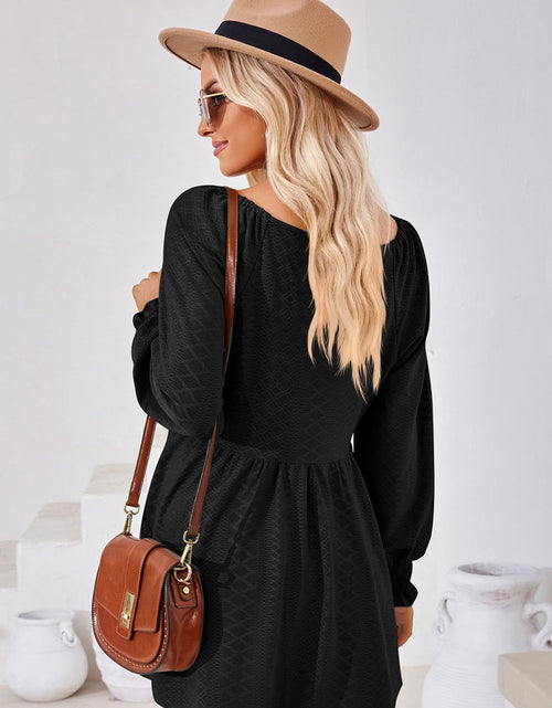 Load image into Gallery viewer, V-Neck Lantern Sleeve Blouse
