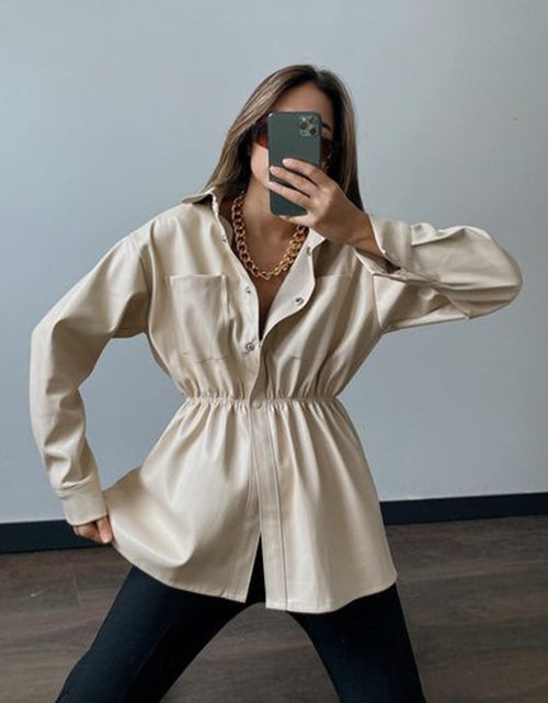 Load image into Gallery viewer, Snap Down Collared Jacket
