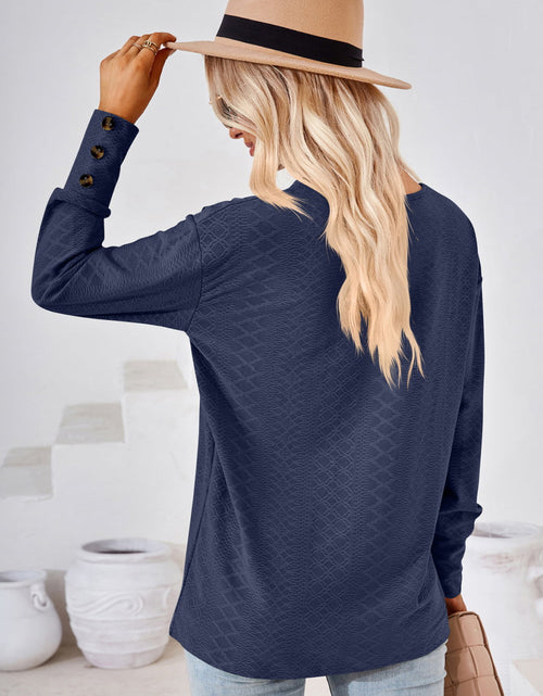 Load image into Gallery viewer, V-Neck Long Sleeve Blouse
