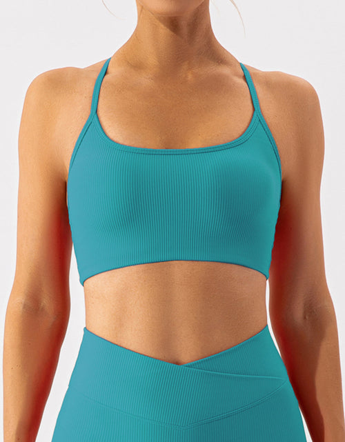 Load image into Gallery viewer, Spaghetti Strap Active Bra
