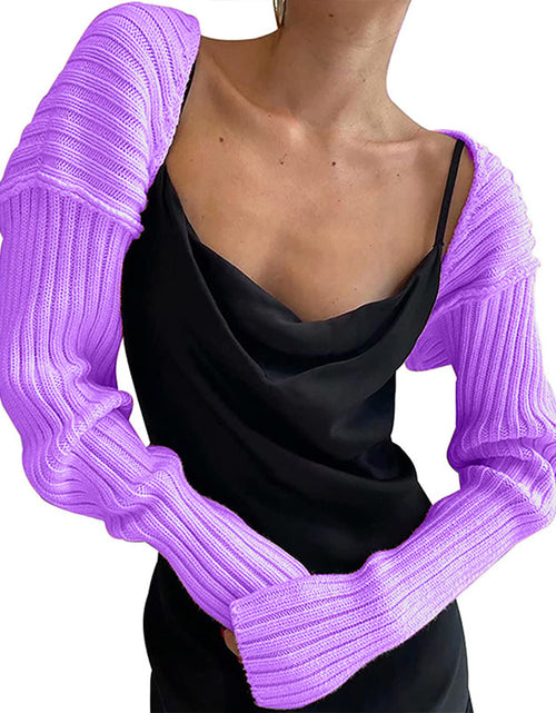 Load image into Gallery viewer, Long Sleeve Knit Bolero
