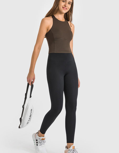 Load image into Gallery viewer, Millennia High Waist Ankle-Length Yoga Leggings
