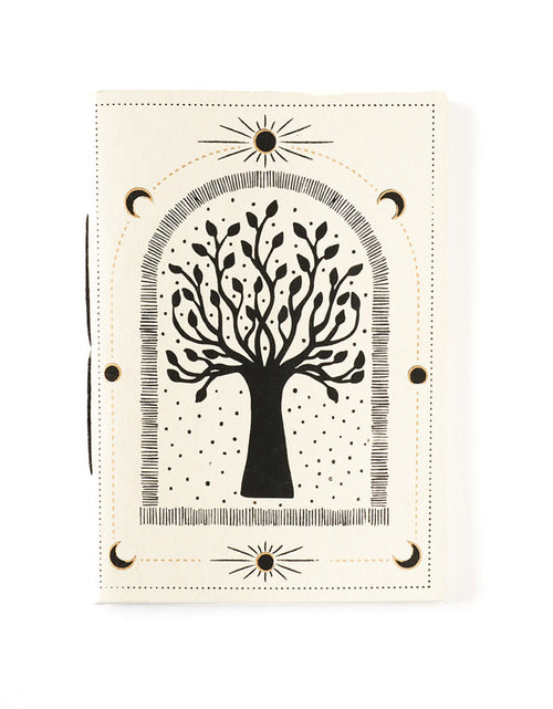 Load image into Gallery viewer, Aranyani Tree of Life 5x7 Recycled Paper Journal by Matr Boomie
