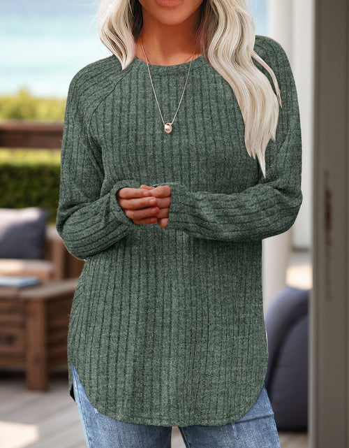 Load image into Gallery viewer, Round Neck Raglan Sleeve T-Shirt
