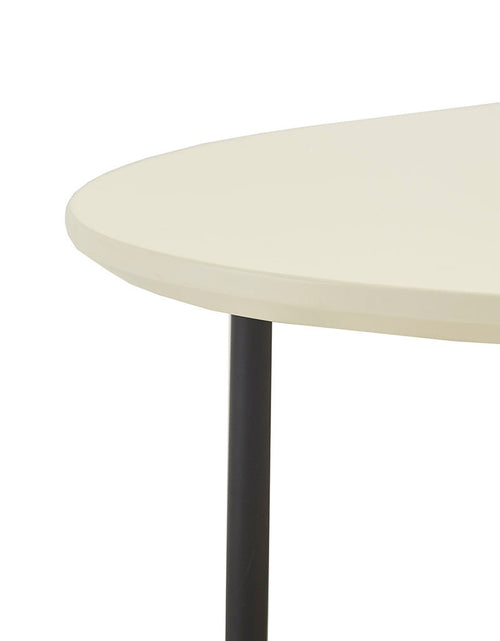 Load image into Gallery viewer, Monte Oval White/Natural Coffee Table by Blak Hom

