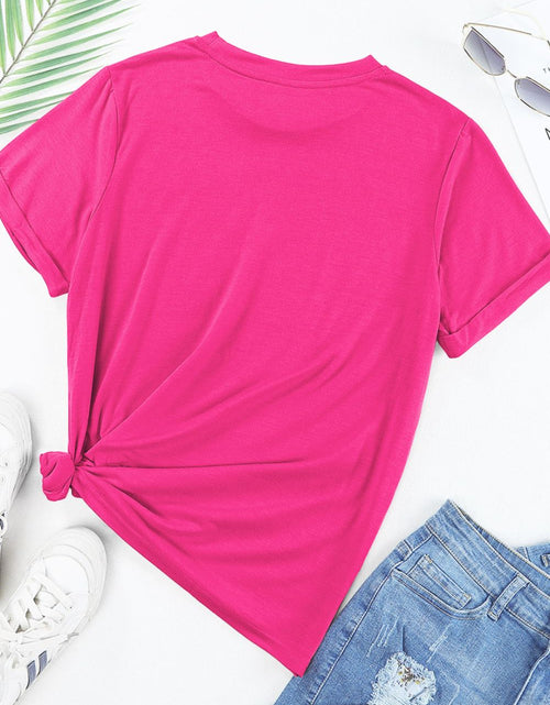 Load image into Gallery viewer, Sequin Easter Egg Short Sleeve T-Shirt

