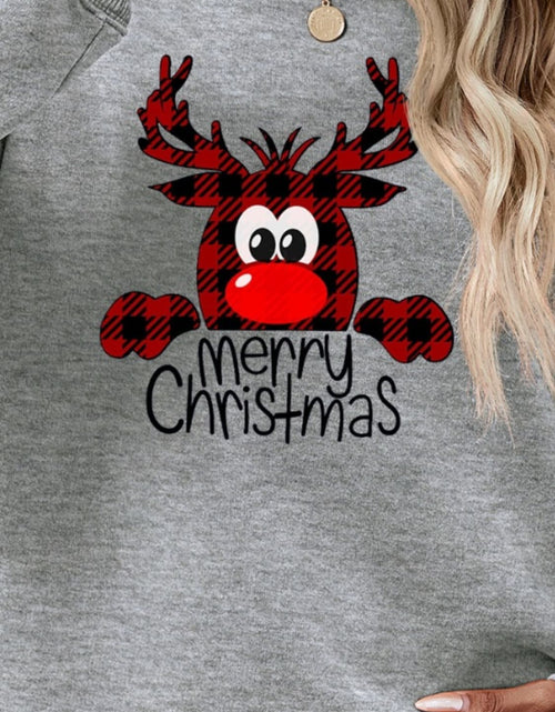 Load image into Gallery viewer, MERRY CHRISTMAS Graphic Sweatshirt
