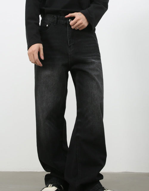 Load image into Gallery viewer, Men's Mid Rise Wide Leg Jeans
