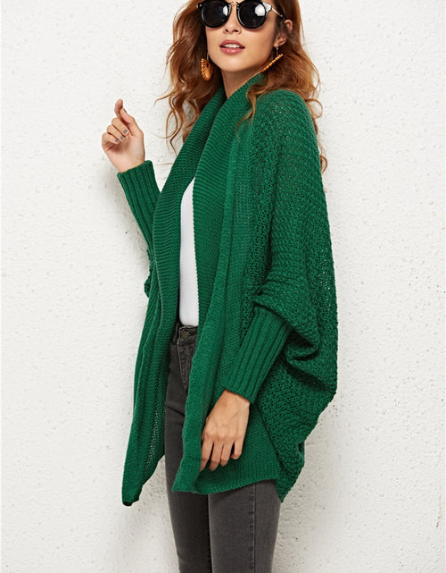 Load image into Gallery viewer, Angel Wings Open Front Batwing Sleeve Cardigan
