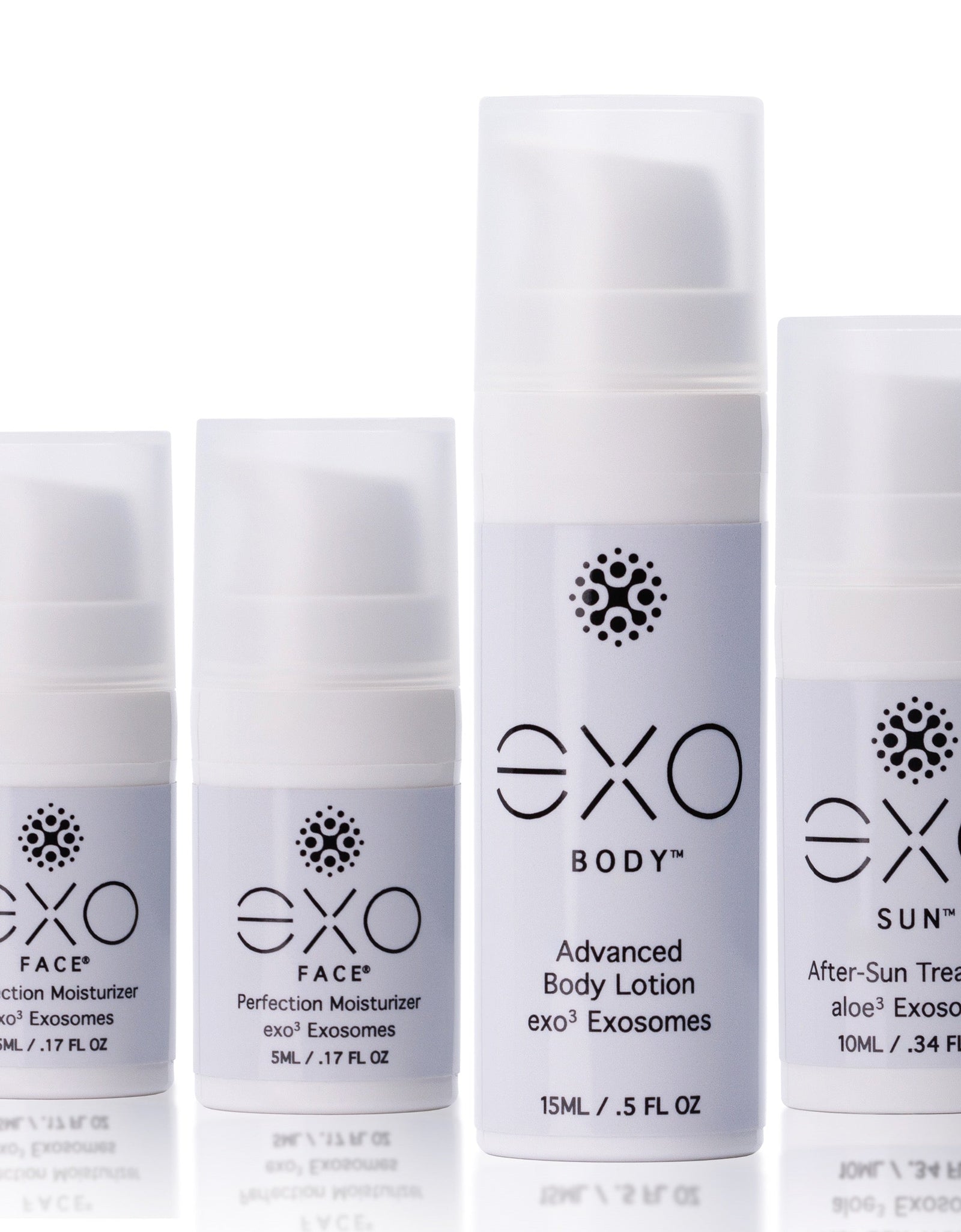 EXO FACE® Travel Kit, 4 bottles by Exoceuticals