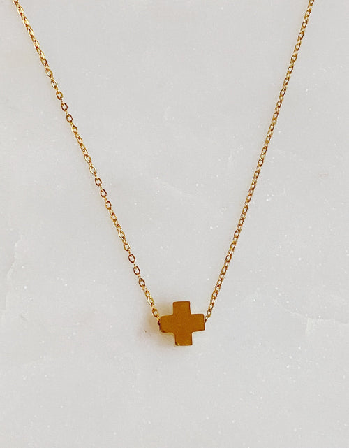Load image into Gallery viewer, So Very Blessed Cross Necklace by Ellisonyoung.com
