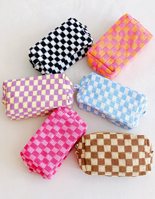 Load image into Gallery viewer, Check Yourself Cosmetic Bag by Ellisonyoung.com

