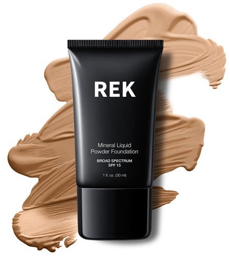 Light Nude | Mineral Liquid Powder Foundation with SPF 15 | REK Cosmetics by REK Cosmetics