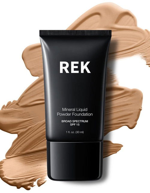 Load image into Gallery viewer, Light Nude | Mineral Liquid Powder Foundation with SPF 15 | REK Cosmetics by REK Cosmetics
