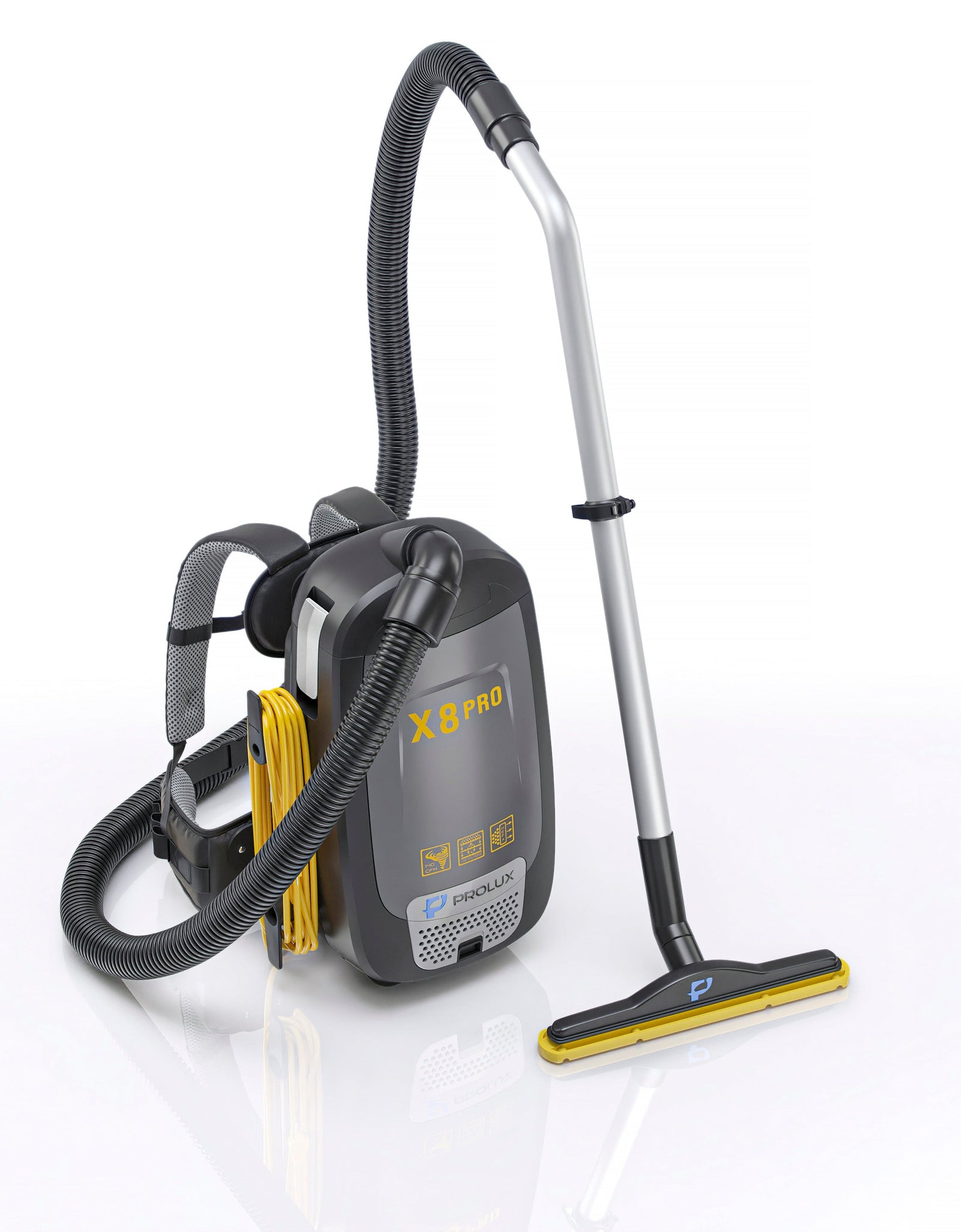Prolux X8 Pro Commercial Backpack Vacuum w/ Deluxe 1 1/2" Tool Kit by Prolux Cleaners