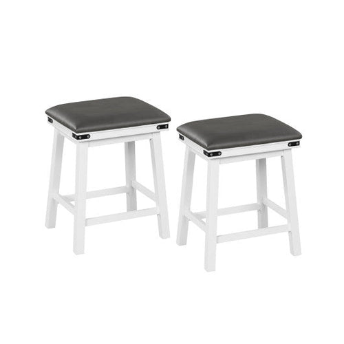 Load image into Gallery viewer, Set of 2 24/30 Inch Dining Bar Stool with Acacia Wood Frame-24 inches
