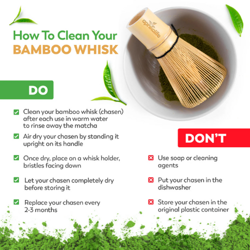 Load image into Gallery viewer, Dark Matcha Bamboo Whisk by Aprika Life
