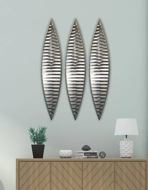 Load image into Gallery viewer, Wall Mirror - Decorative Metal Wall Mirror, set of 3pcs by Peterson Housewares &amp; Artwares
