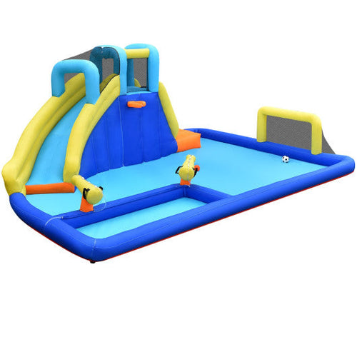 Load image into Gallery viewer, 6-in-1 Inflatable Water Slide Jumping House without Blower
