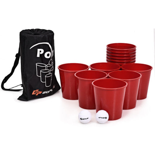 Load image into Gallery viewer, Yard Pong Giant Pong Game Set with Carry Bag

