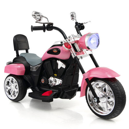 Load image into Gallery viewer, 6V 3 Wheel Kids Motorcycle-Pink
