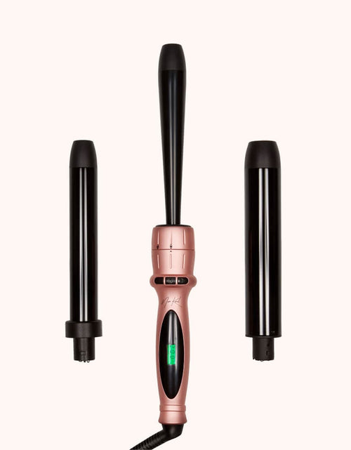 Load image into Gallery viewer, Noa Kirel Triple Threat 3-in-1 Curling Wand by NuMe
