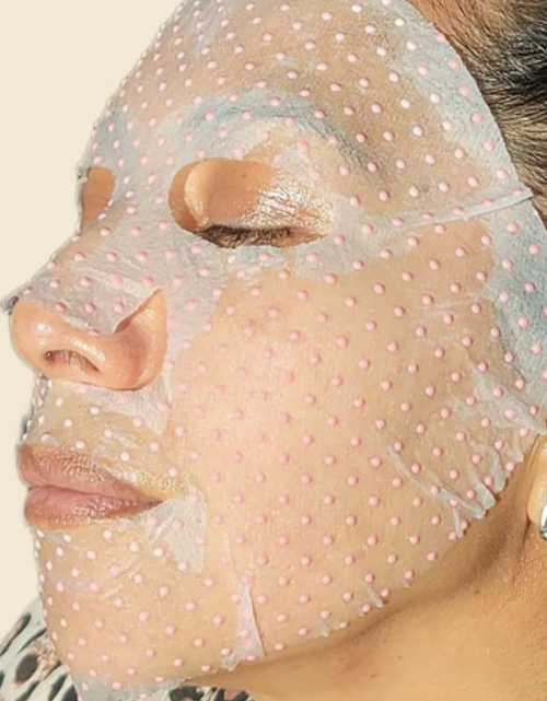 Load image into Gallery viewer, Infrared Sheet Mask [Hyaluronic Acid Rose Serum] by Dreambox Beauty
