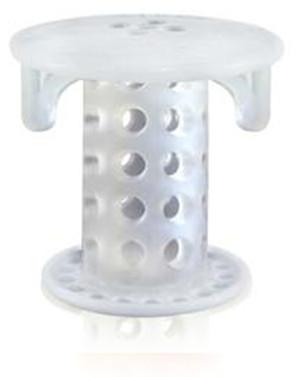 Load image into Gallery viewer, SinkShroom® (Clear) The Hair Catcher That Prevents Clogged Bathroom Sink Drains by TubShroom.com
